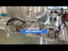 Máquina de embalagem de enchimento de copos de aveia com capacidade de 20 a 50 xícaras/min