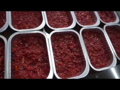 Máquina de vedação de bandeja de alimentos de papel alumínio personalizável