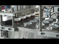 Equipamento de vedação de enchimento de copos de plástico Para enchimento de granulados de medida de copos