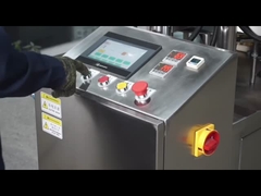 Máquina de vedação de preenchimento de taças rotativas de alta precisão para taça de queijo de tomate com pasta de molho