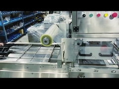 Máquina de vedação de pratos com descarga de gás para bandeja de almoço