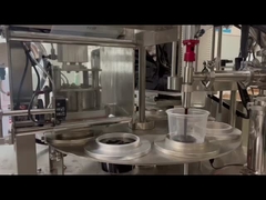 Máquina de Enchimento de Copo de Plástico para Embalagem de Materiais semilíquidos ou semelhantes a pasta