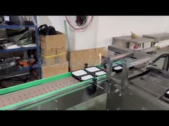 Máquina de vedação de bandejas de cogumelos para almoço de fast food para vedação de filme de rolo