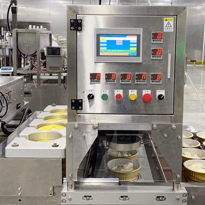 comprar Máquina de vedação de bandejas de alimentos de plástico de prata ecológica Solução de embalagem para restaurantes e cafés online manufacture