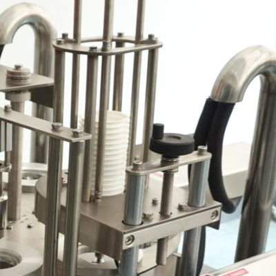 comprar 0.3-0.5mm espessura Máquina de vedação automática de copos para embalagens de copos de 90-100mm online manufacture