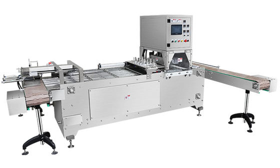Equipamento de vedação automática de bandejas industriais Máquina de corte de filme