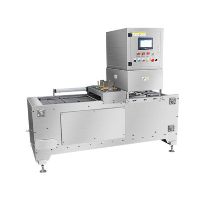Máquina automática de embalagem de bandejas para carne fresca e queijo de 20 m/min