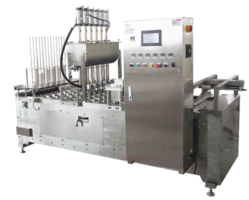 2.2KW Máquina automática de vedação de copos de plástico Máquina de enchimento de líquido de alta precisão