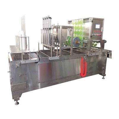 Máquina de preenchimento de bandeja automática Máquina de vedação para puré de hoosh