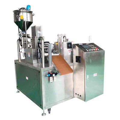 Máquina de vedação automática de enchimento de copos rotativos