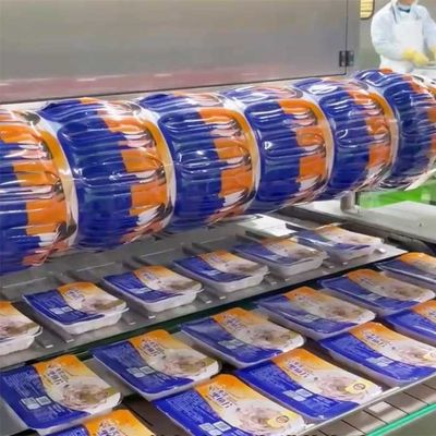 Solução de embalagem de máquina de vedação de bandeja de alimentos personalizável com serviço OEM / ODM