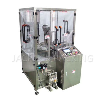Máquina de preenchimento rotativo de taças de alta precisão 20-100ml Capacidade 220V Fornecimento de energia