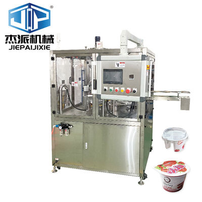 Máquina de enchimento e vedação para produção em grande volume de 2000 xícaras/hora de sorvete, iogurte e água